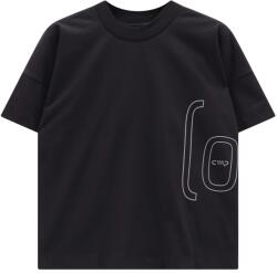 CMP Дамска тениска CMP Women's Loose Fit T-Shirt - Nero / Dove Grey - размер XXS (916-5841-0411)