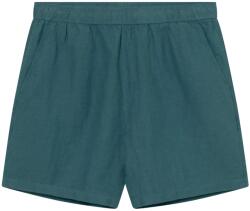 DEDICATED Мъжки къси панталони DEDICATED Shorts Sibbarp Linen Shorts - Mediterranea Green (012-4575-0211)