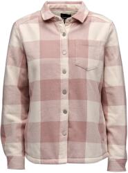 Black Diamond Дамско ежедневно яке Black Diamond Women's Project Lined Flannel Shirt - Pale Mauve / Off White Plaid - размер XL (133-0926-0215)