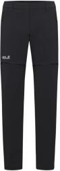 Jack Wolfskin Дамски панталон със свалящи крачоли Jack Wolfskin Women's Hikeout Zip Away Pants Zip-off trousers - Black - размер 46 (110-1691-0123)