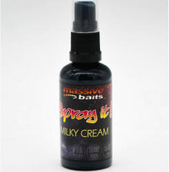 Massive Baits Csalogató adalék Massive Baits Spray It 50ml Milky Cream (SIT006)