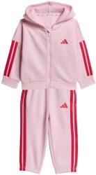 Adidas Детско яке за тренировка adidas Kid's Essentials Jogger Full Zip Training jacket - Clear Pink / Power Pink - размер 74 (EU) (704-6486-0112)