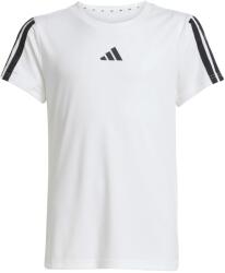 adidas Детска спортна тениска adidas Kid's Training Essential 3 Stripes Tee T-shirt - White / Black - размер 152 (EU) (704-4542-0314)