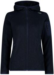 CMP Дамско поларено яке CMP Women's Jacket Fix Hood Jacquard Knitted 3H19826 Fleece jacket - B. Blue - размер 46 (EU) (105-4940-2517)