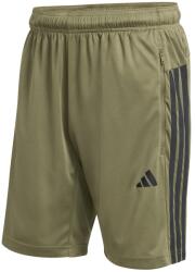 adidas Мъжки къси панталони adidas Workout Essentials Base 3-Stripes Pique Short Shorts - Olive Strata / Black (012-4680-0413)