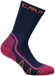 CMP Детски туристически чорапи Cmp Kid's Trekking Sock Poly Mid Walking socks - Blue - размер 25-27 (EU) (201-9373-0311)