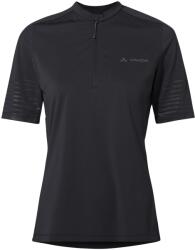 Vaude Фланелка с къс ръкав за колоездене Vaude Women's Qimsa Pro Half Zip Shirt Cycling jersey - Black - размер 44 (EU) (156-2799-0215)