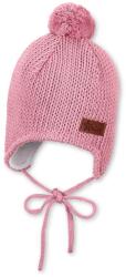 Sterntaler Детска зимна шапка (beanie) Sterntaler Kid's Knitted Beanie Pompom Beanie - Mattrosa - размер 43 cm (904-2492-0214)