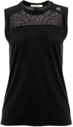 Aclima Дамско мериносово термобельо Aclima Women's Lightwool Sports Singlet Merino base layer - Jet Black - размер XL (115-1551-0215)