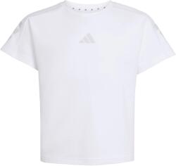 Adidas Детска тениска adidas Kid's Future Icons 3-Stripes Tee T-shirt - White / Grey One - размер 170 (EU) (704-6095-0316)