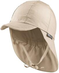Sterntaler Детска шапка с козирка Sterntaler Kids' Peaked Cap with Neck Flap Cap - Beige - размер 49 cm (904-3659-0114)