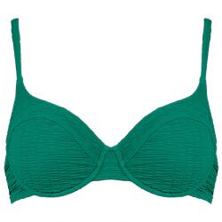 Watercult Дамско бикини горнище Watercult Women's Bikini Top Solid Crush 3 Bikini top - Green Buzz - размер 38 (150-1456-0212)