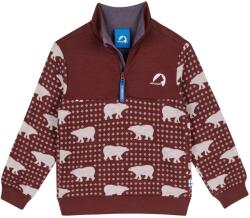 finkid Детски вълнен пуловер Finkid Kid's Masi Nordik Wool jumper - Cranberry - размер 140/150 (EU) (704-5483-0117)