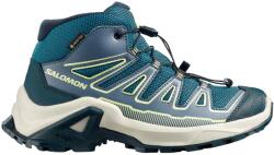 Salomon Детски туристически обувки Salomon Kid's X Ultra Mid GORE-TEX Walking boots - Grisaille / Spellbound / Butterfly - размер 28 (EU) (702-4205-0311)