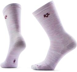 Smartwool Дамски спортни чорапи Smartwool Women's Everyday Groovy Bloom Crew Sports socks - Purple Eclipse - размер 38-41 (EU) (207-1273-0212)