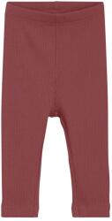 Minymo Детски клин Minymo Kid's Leggings Rib Leggings - Withered Rose - размер 68 (EU) (711-0287-0413)