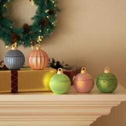 Boowan Nicole Christmas Twinkle Bauble (Gyertya utántöltő) szilikon öntőforma, 120 ml (BN0904)