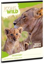 Ars Una Icons of the Wild-Lions A/5 leckefüzet (50845040)