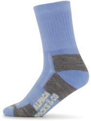 Alpacasocks&Co Детски спортни чорапи Alpacasocks&Co Merino Kids Sports socks - Cielo / Argento - размер 27-30 (EU) (201-7549-0212)