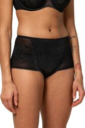 Sloggi Triumph Wild Rose maxi Bugyi , fekete, XL (wygodne majtki damskie)