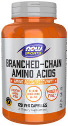 NOW Branched-Chain Amino Acids - BCAA (120 Veg Kapszula)