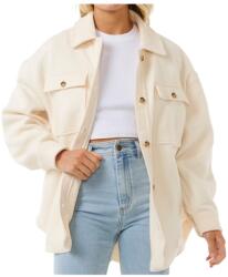 Rip Curl Дамско поларено яке Rip curl Women's High Tide Fleece Shacket Fleece jacket - Off White - размер XL (105-5327-0116)