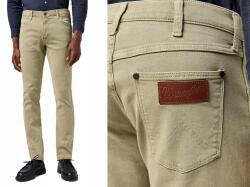 Wrangler Greensboro férfi egyenes farmer nadrág Dark Tea khaki W40 L34 (112362437)