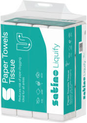 WEPA Satino Wepa Liquify V hajtogatott kéztörlő 2 rétegű, cellulóz 24x21 cm 12x336lap/zsák (4032 lap) - atadcleankft