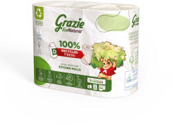 Lucart GRAZIE NATURAL Tekercses kéztörlő 2 rétegű, 2 tekercs/csomag - atadcleankft
