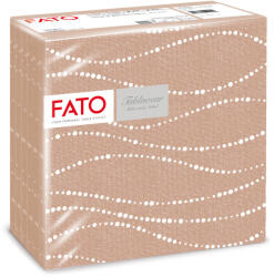 FATO Airlaid szalvéta 40x40cm Perle hazelnut 50 lapos - atadcleankft