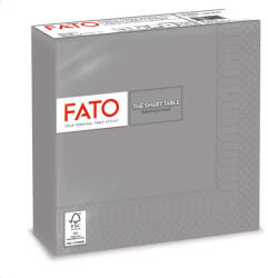 FATO Szalvéta 33x33cm szürke 2 rétegű 50 lap/csomag - atadcleankft