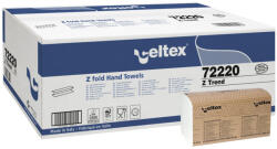 Celtex Z Trend hajtogatott kéztörlő cellulóz, 2 réteg, 20, 5x24cm, 25x150 lap (3750 lap) - atadcleankft