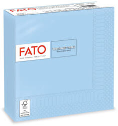 FATO Szalvéta 33x33cm világoskék 2 rétegű 50 lap/csomag - atadcleankft