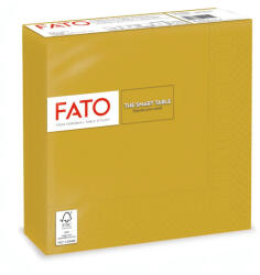 FATO Szalvéta 33x33cm arany 2 rétegű 50 lap/csomag - atadcleankft