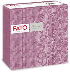 FATO Airlaid szalvéta 40x40cm Drops gránátvörös 50 lapos - atadcleankft