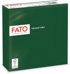 FATO Szalvéta 33x33cm erdőzöld 2 rétegű 50 lap/csomag - atadcleankft