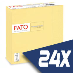FATO Szalvéta 33x33cm pezsgő 2 rétegű 50 lap/csomag (24 csomag) - atadcleankft