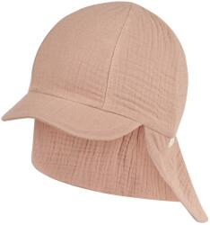 Sterntaler Детска шапка с козирка Sterntaler Kids' Peaked Cap with Neck Flap Muslin Cap - Taupe - размер 53 cm (904-3661-0814)
