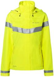Vaude Дамско водоустойчиво яке за колоездене Vaude Women's Luminum Rain Jacket Cycling jacket - Neon Yellow - размер 48 (EU) (151-0804-0117)