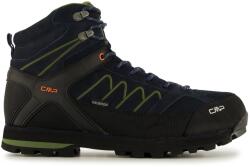 CMP Мъжки туристически обувки CMP Moon Mid Trekking Shoes Waterproof Walking boots - Black Blue / Torba - размер 47 (EU) (019-0990-0118)