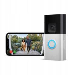Ring Videócsengő Plus Akkumulátorral 1536p Hd Egyszerű Telepítés (6521883)