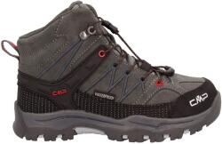 CMP Детски туристически обувки CMP Kid's Rigel Mid Trekking Shoes Waterproof Walking boots - Grey / Ferrari - размер 37 (EU) (702-3066-1620)