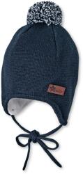 Sterntaler Детска зимна шапка (beanie) Sterntaler Kid's OCS Knitted Beanie Pompom Beanie - Marine - размер 41 cm (904-2474-0111)