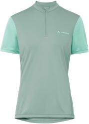 Vaude Фланелка с къс ръкав за колоездене Vaude Women's Matera Half Zip Tricot Cycling jersey - Dusty Fern - размер 44 (EU) (156-2549-0516)