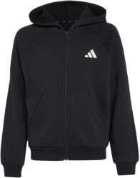 Adidas Детско яке за тренировка adidas Kid's Seasonals Collegiate Typography Full Zip Training jacket - Black / White - размер 116 (EU) (704-6495-0111)