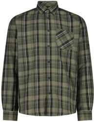 CMP Мъжка риза с копчета CMP Shirt Long Sleeves Shirt - Sage / Pine / Bianco - размер 48 (EU) (033-3074-0312)