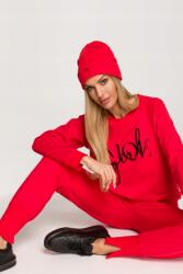 MOE Beanie Női Sapka Könnyű Kötött Univerzális Piros