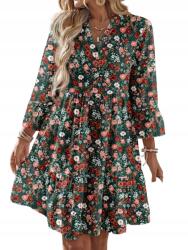 Shein Ruha MIDI Bő Szabású Boho XL