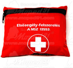  elsősegély felszerelés A típusú, motorkerékpár (eü csomag) UNIVERZÁLIS /jódoldattal/