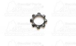  fékfedél fogazott alátét SIMSON 50 / S51 / S53 / S70 / S83 / ROLLER SR50 / ROLLER SR80 / SCHWALBE KR 51 5, 5 x 10 - 0, 6 (090392)